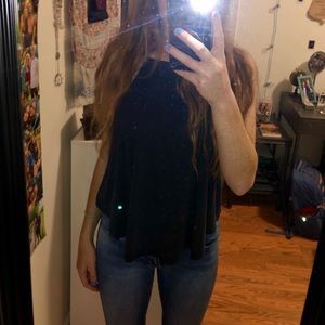 urban outfitters charcoal colored loose tank top